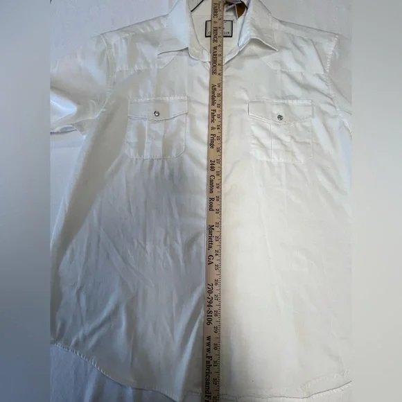 CORVALS CLUB WHITE SHORT SLEEVED SHIRT
SOFT, LIGHTWEIGHT FABRIC. - Picture 10 of 10